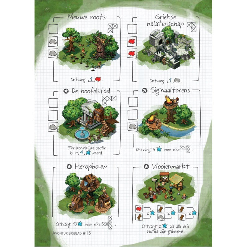 White Goblin Games Settlers Imperial: Roll Write