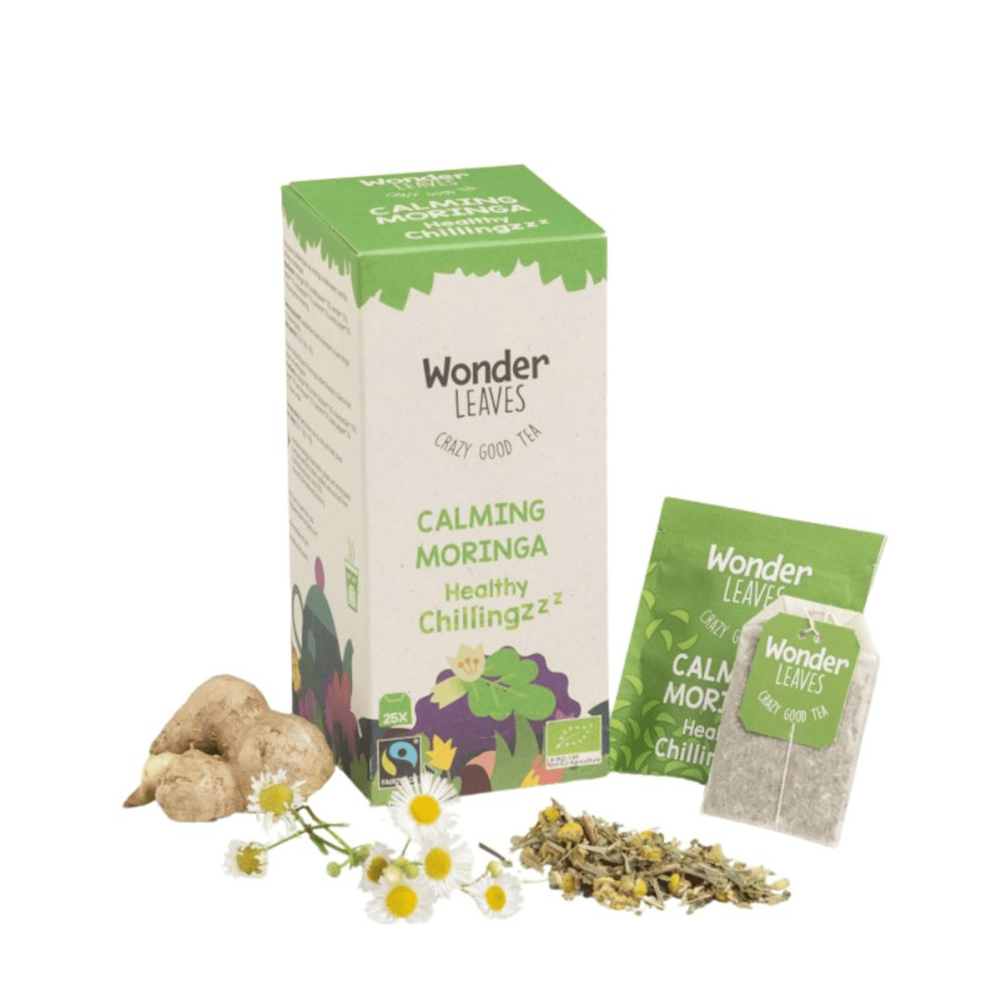 Wonder leaves bio ft calmante moringa (25x 1.8gr)