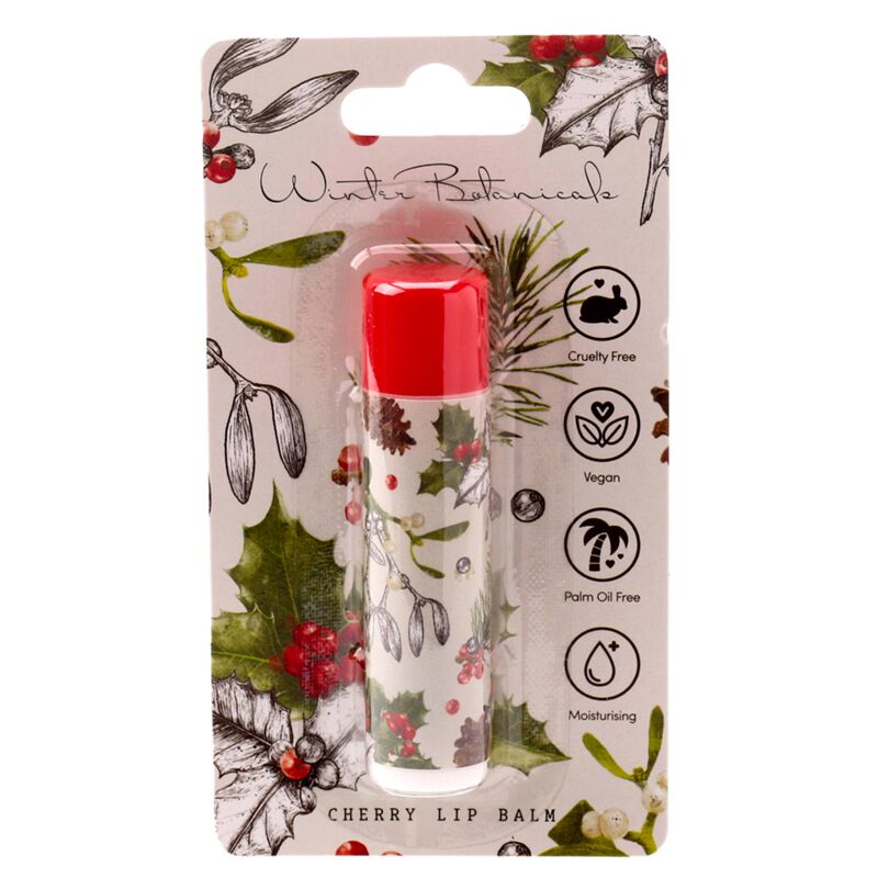 Kestmis winter botanicals lipbalsem stick - kersen