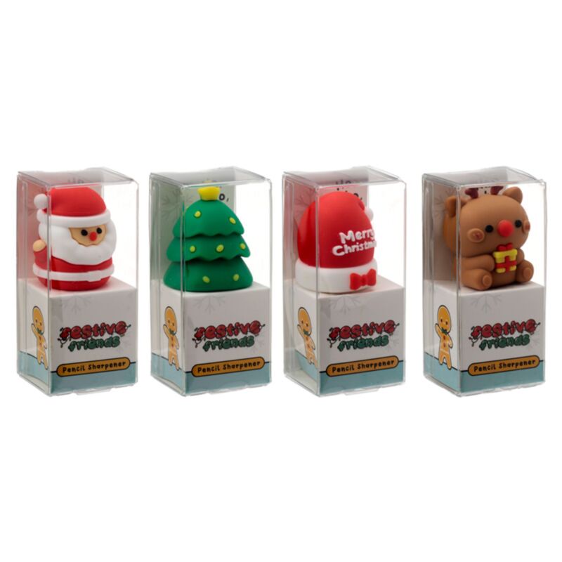 Grinder de lápiz de Navidad festivo