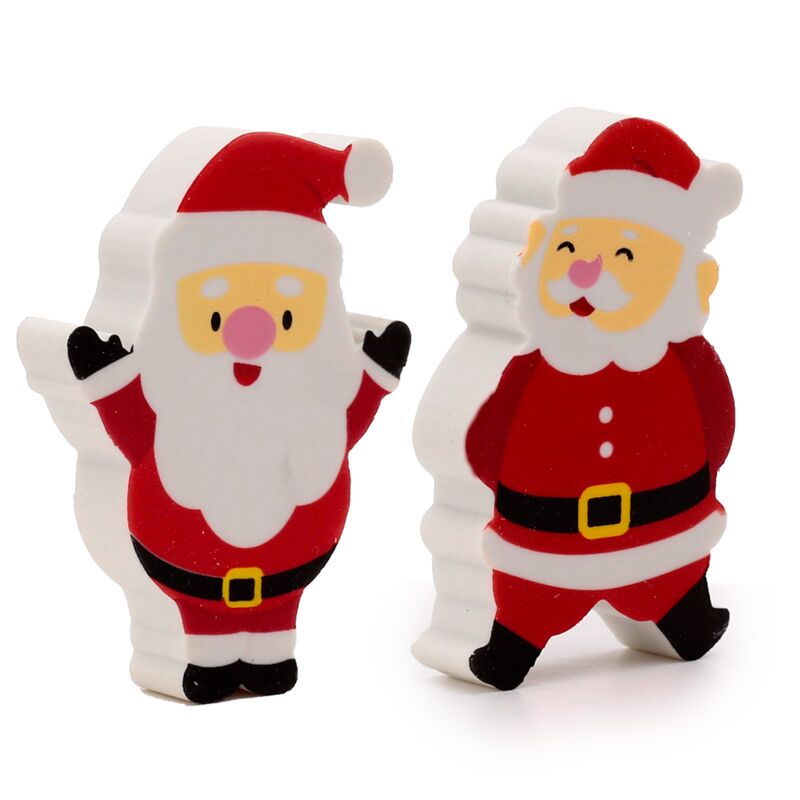 Figuras de Navidad goma mini caja