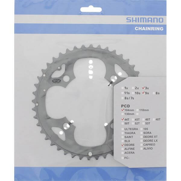 Shimano Chain Top 44T FC-M590 4ARM Silver