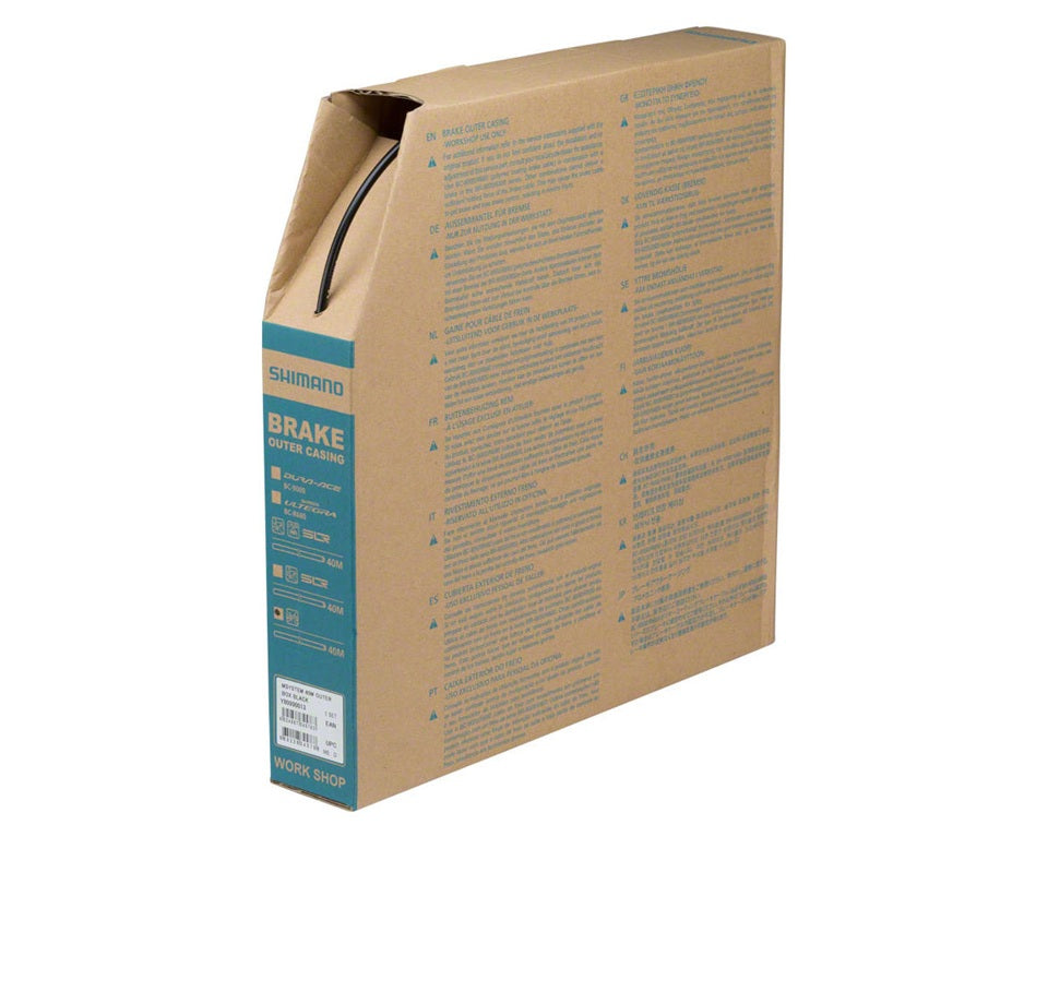 Shimano rem buitenkabel mtb Ø5.0mm 40 metri neri (in una scatola)