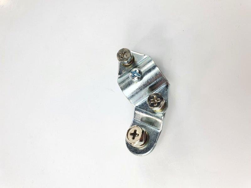 Bofix Dynamhaak en la horquilla trasera