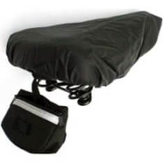 Cubierta de sillín con bolsas de lluvia en KRT