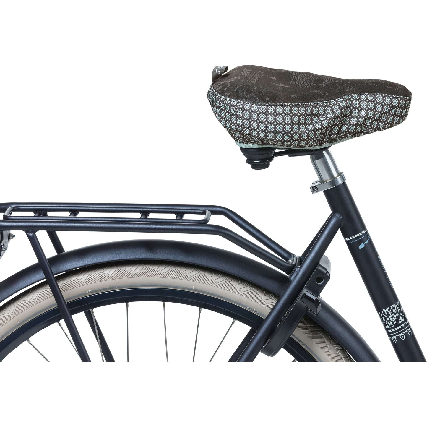 Basil Bohème - Cubierta de silla de montar - Charcoal