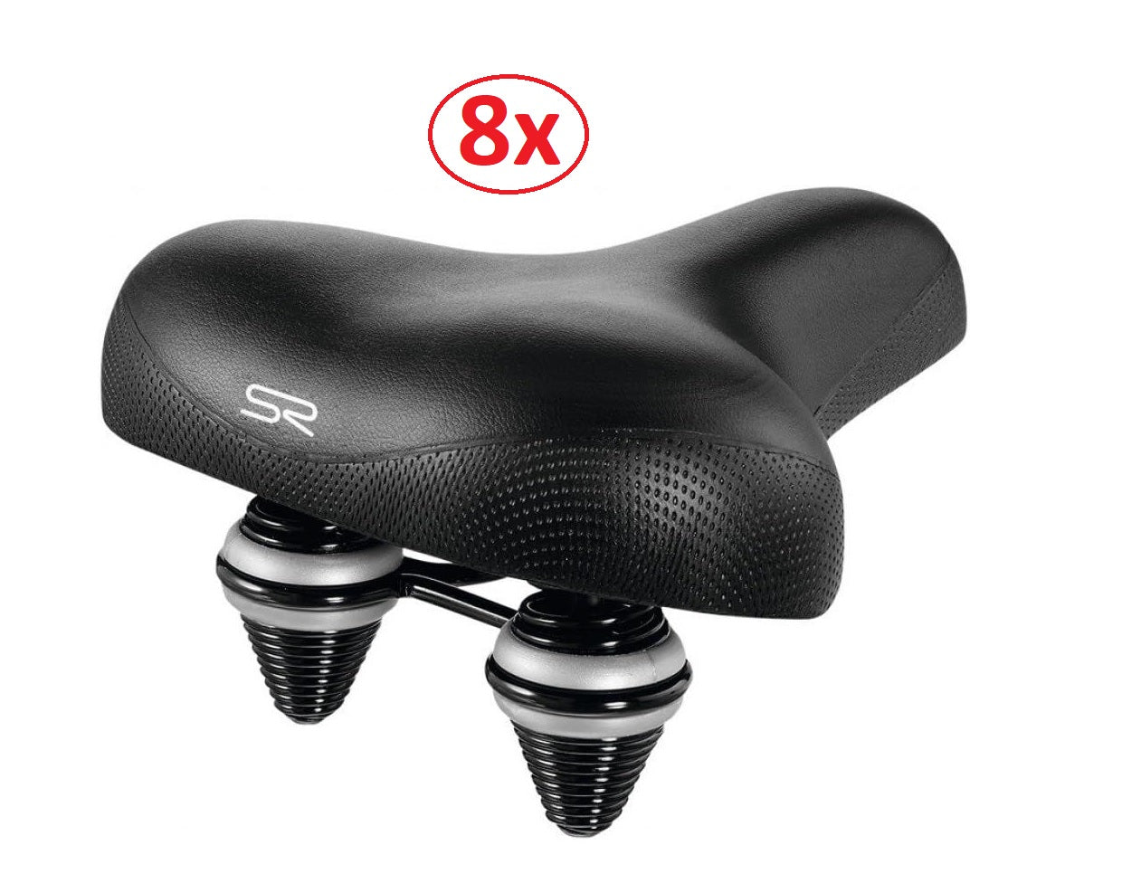 Selle silla royal 6954 city classic relax negro caja 8uds