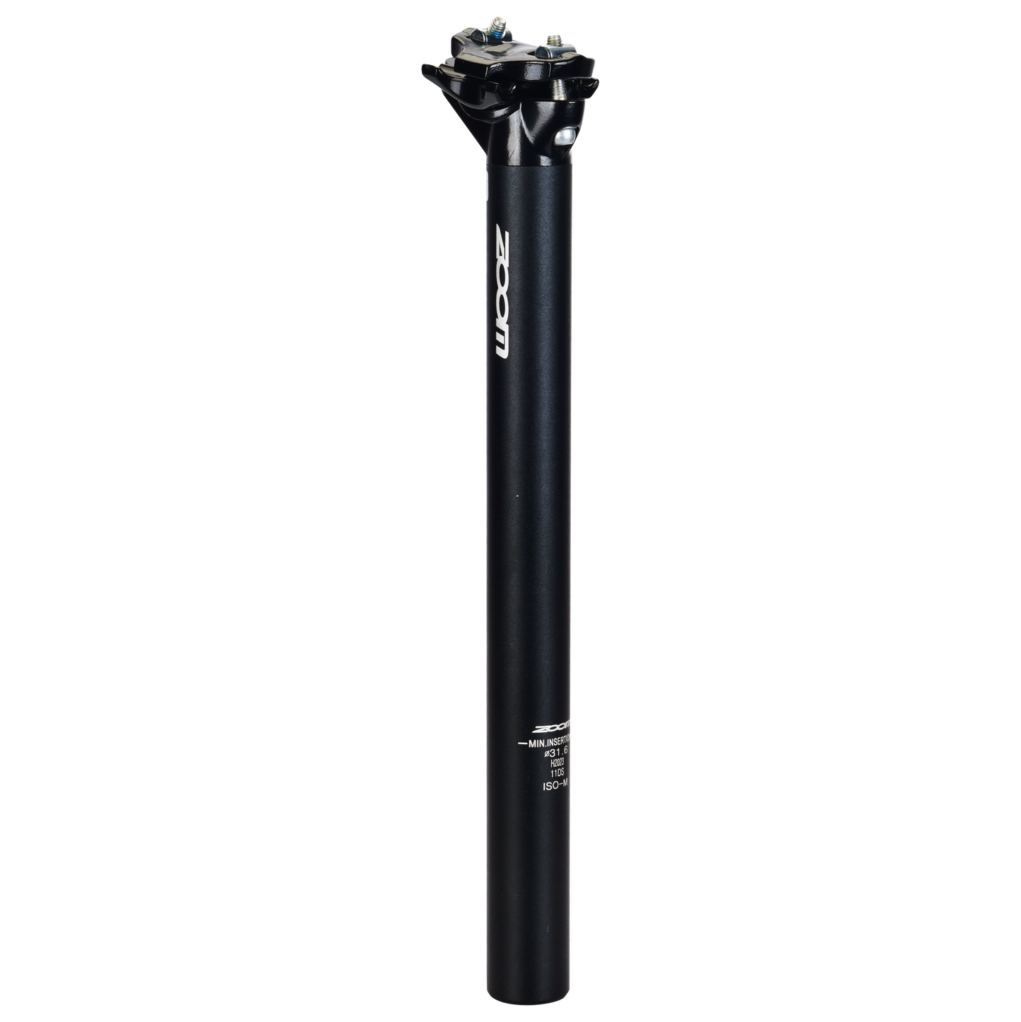 Zoom de asiento fijo post ATB �27.2 350 mm 2 pernos de 2 tornillos negros