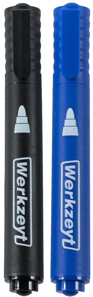 Werkzeyt marcador permanente 3.3mm negro+azul - zyt24510
