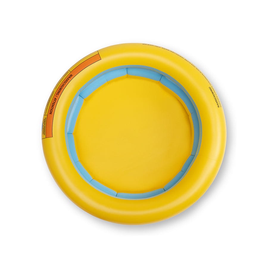 Brillante | Piscina de bebé azul amarillo Ø 60 cm