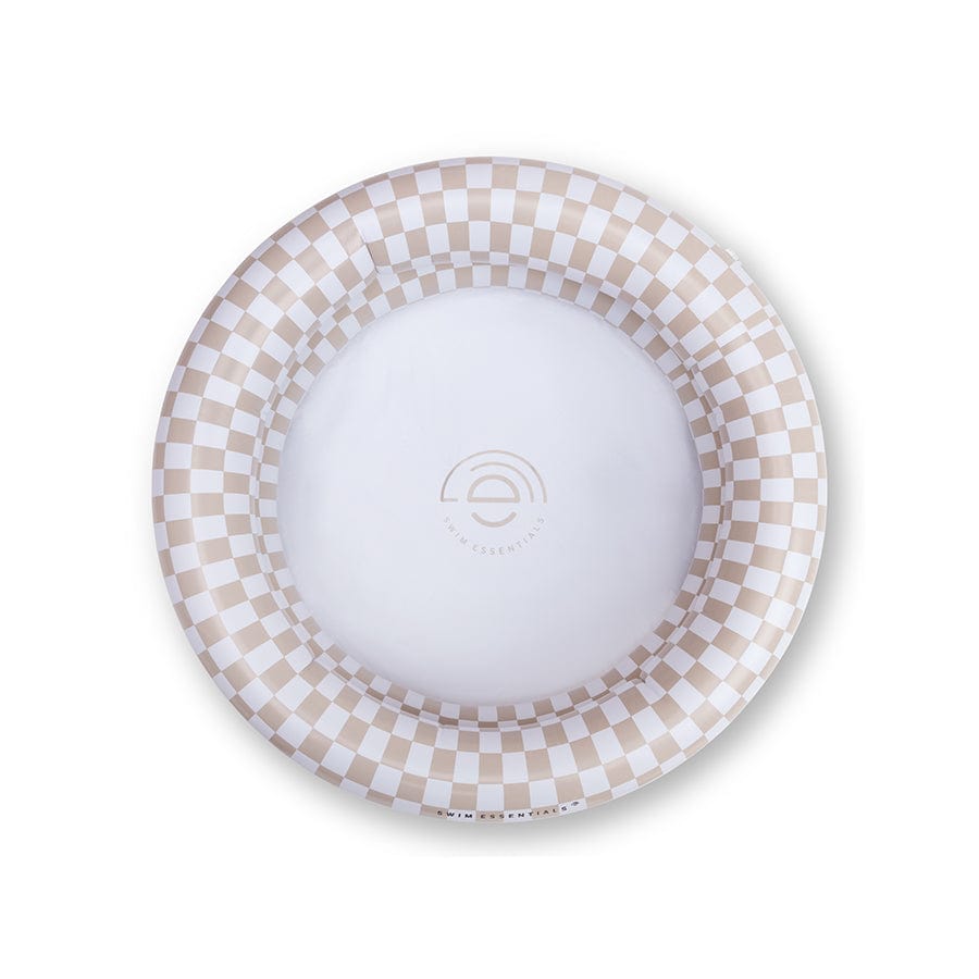 Checkmate beige baby swimming piscina Ø 60 cm
