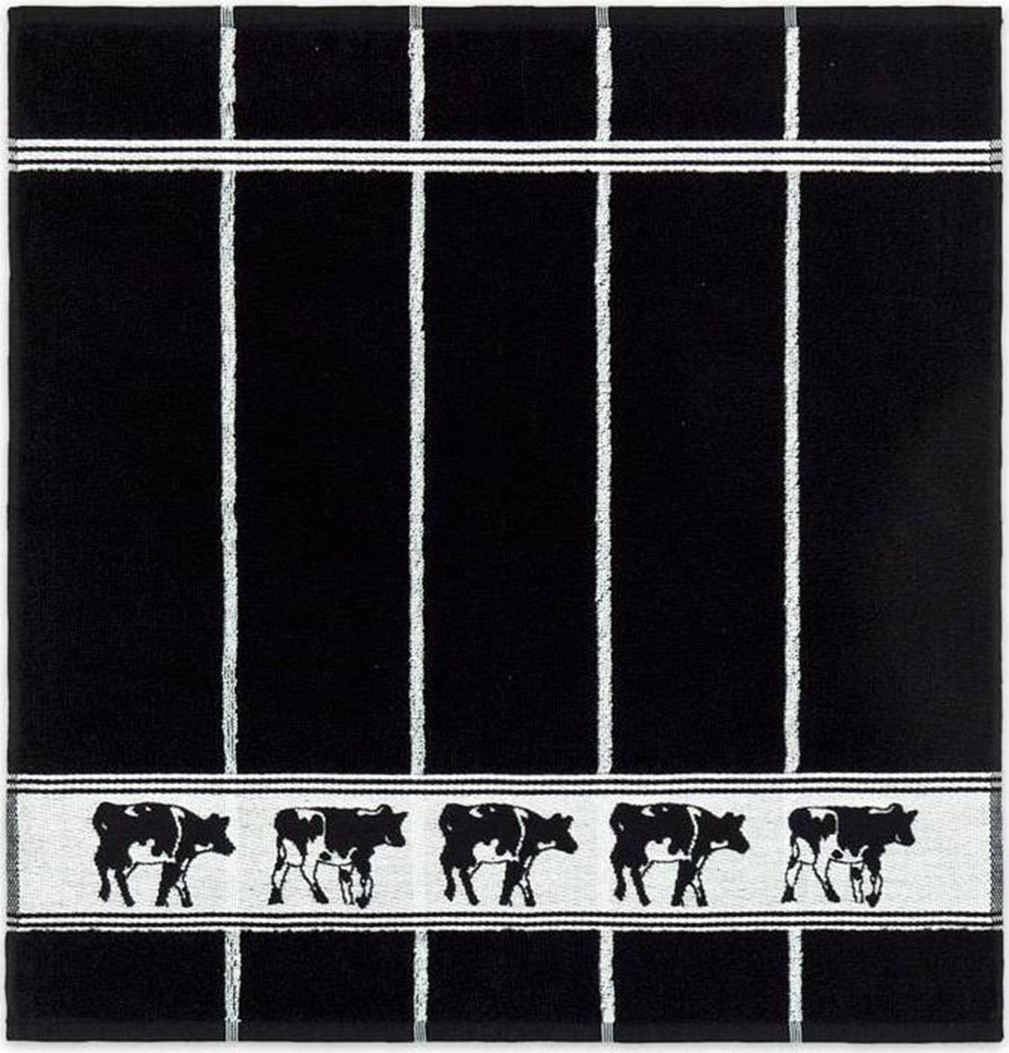 Ddddd asciugatutto mucca 50x55 cm 6 pz