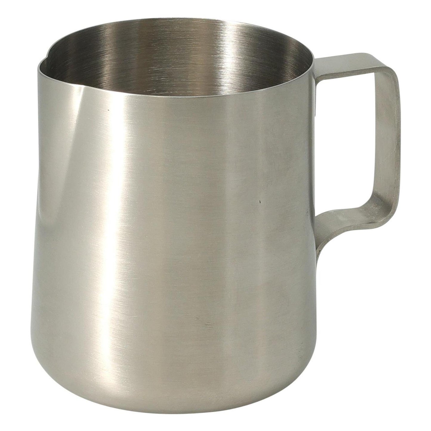 Bricco per latte con manico in acciaio inox