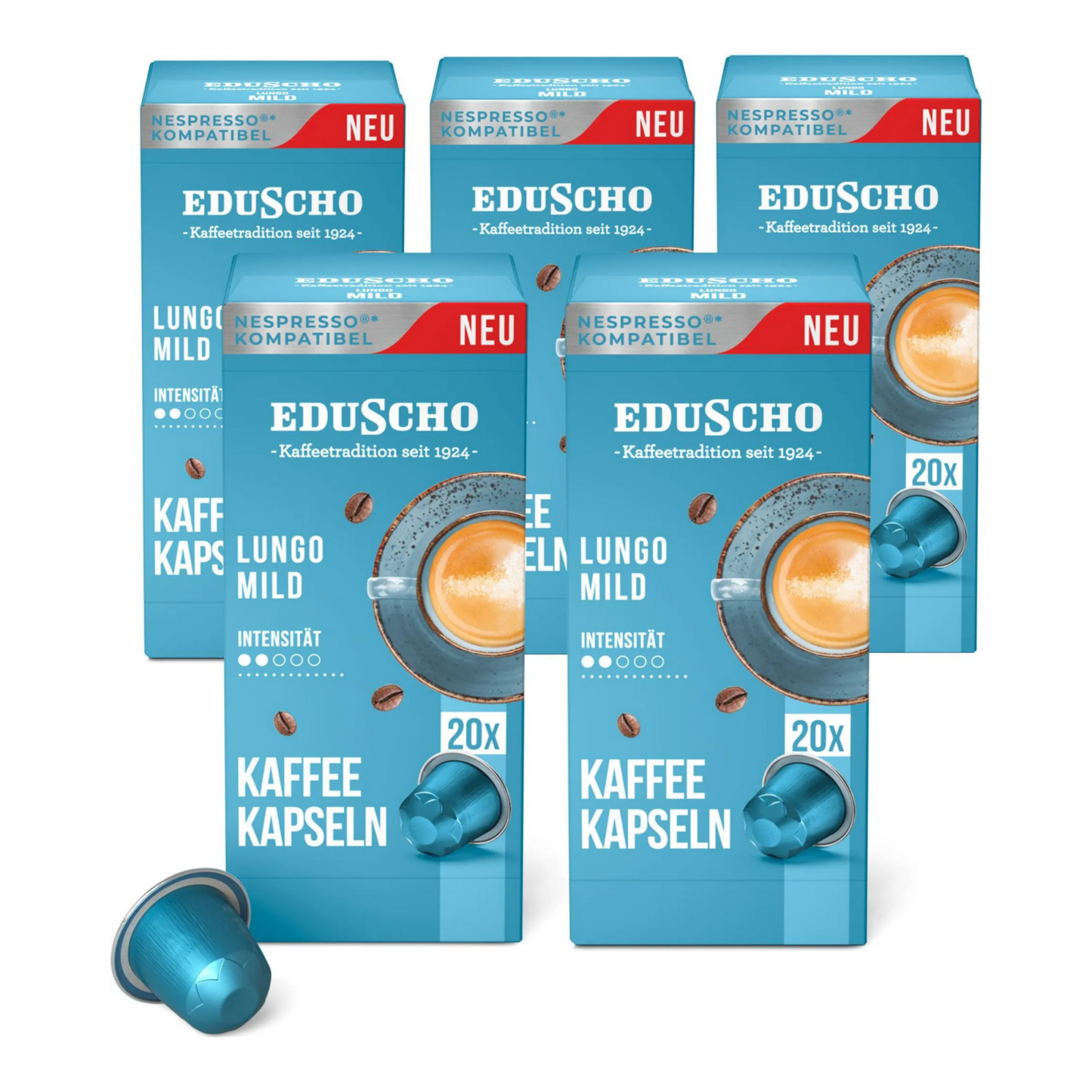 Tazze Eduscho edu lungo delicato (5x 20 tazze)