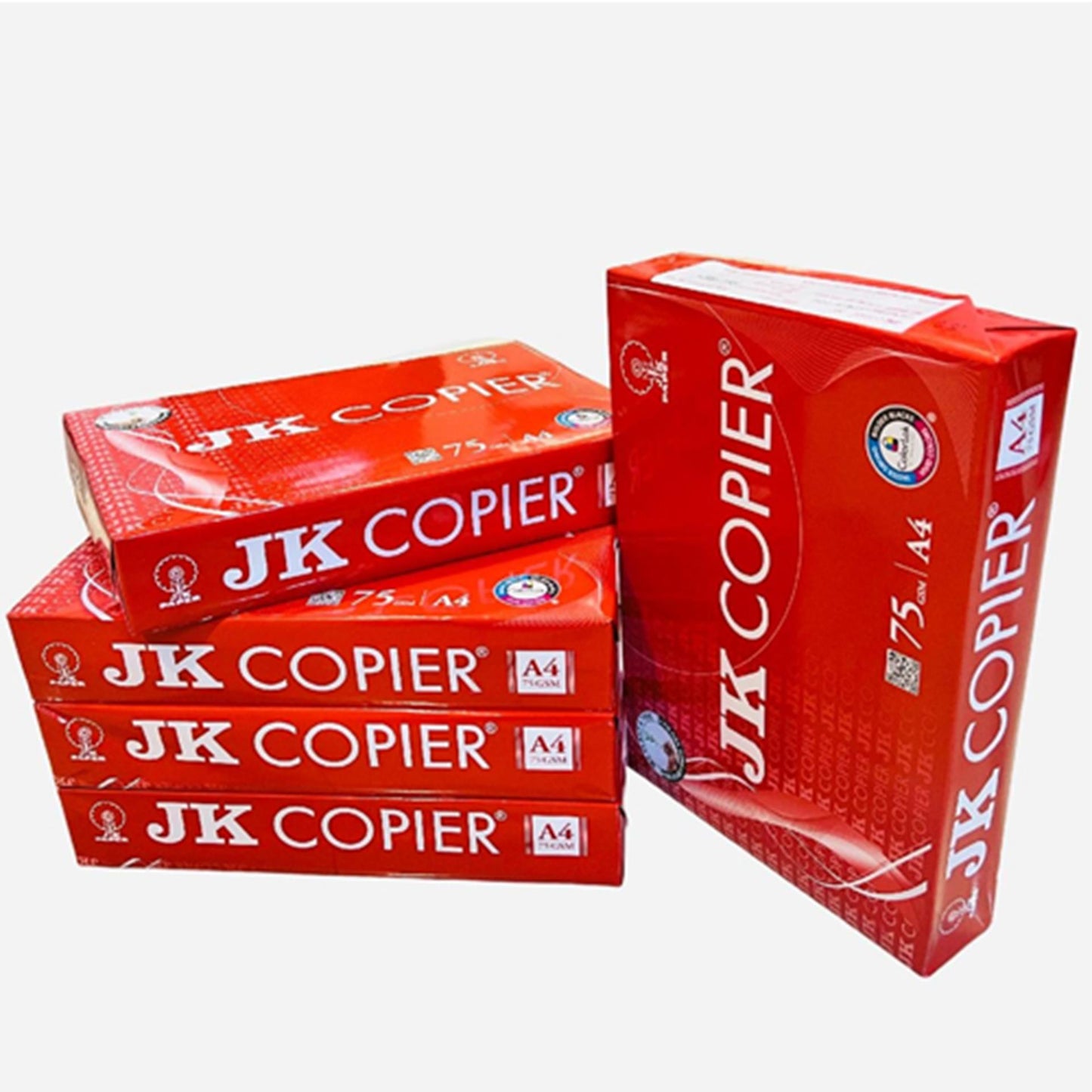 Carta per fotocopie JC A4 75gr confezione da 5 da 500 fogli