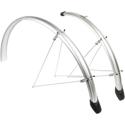 Satboard set eurofender elegancia 28 x 46 mm - plata