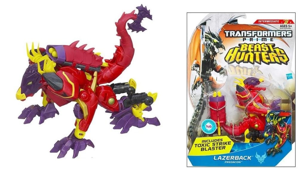 Transformer Prime Hunters Lazerback Predacon
