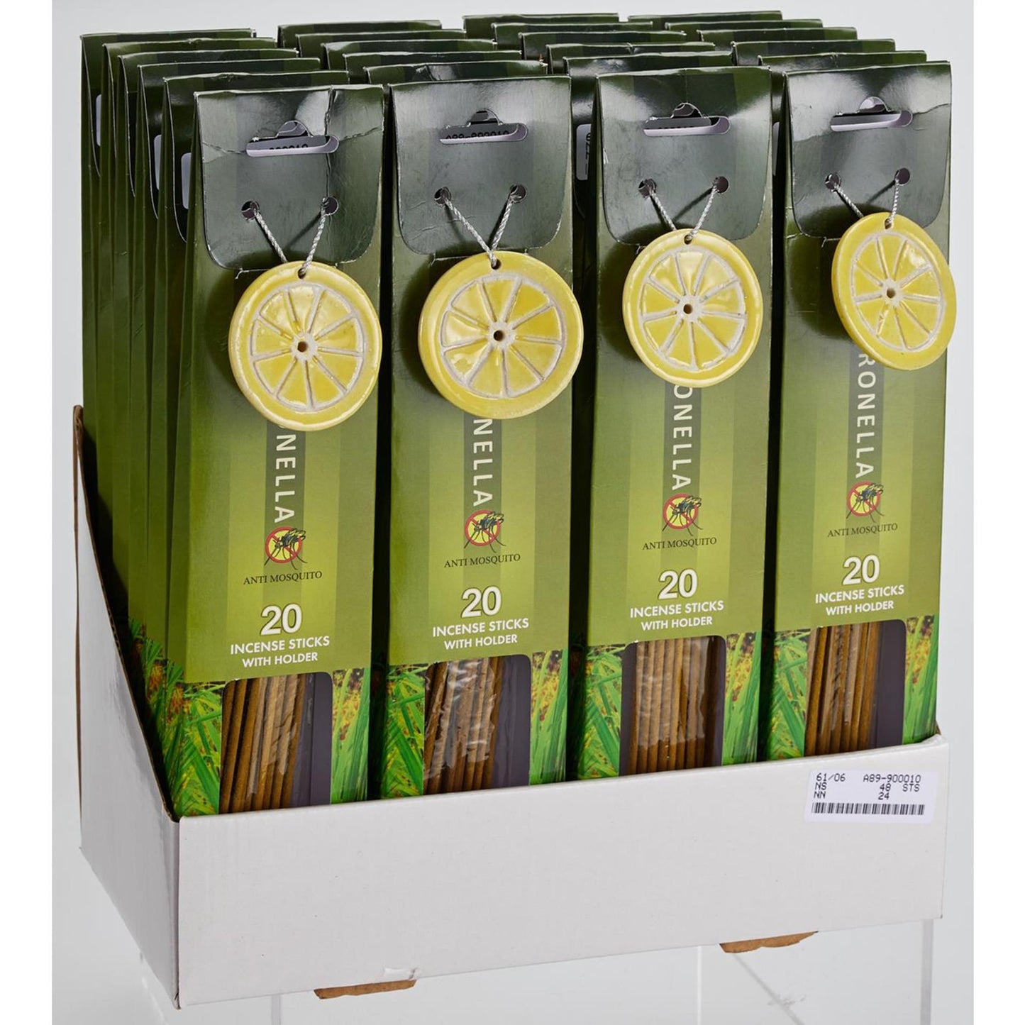 Bastoncini di incenso alla citronella 20 pezzi