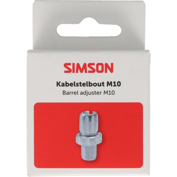 Perno ajuste cable simson m10