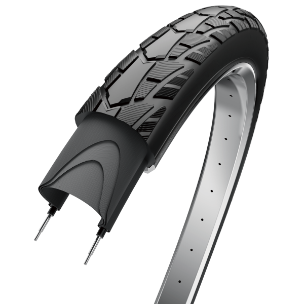 Neumático Edge performance tour 28 x 1 1 2 40-635 - negro con reflejos