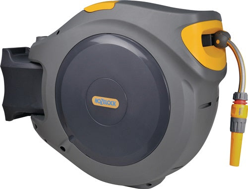 Hozelock 2401 Caja de manguera de pared de carrete automático