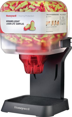 Distributore di tappi per le orecchie Honeywell Howard Leight | antimicrobico con 400 paia di laser lite | 1 pezzo - 1006205-am 1006205-am