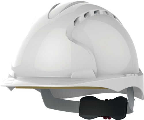 Casco di sicurezza Jsp | bianco | polietilene | e 397 | 1 pezzo - ajf170-000-100 - ajf170-000-100