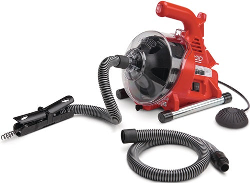Máquina limpiadora de tuberías Ridgid | 230 50 v hz 450 min-¹ 120 w | para tubo d. hasta 40 mm | 1 pieza - 59143 59143