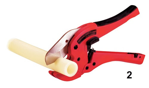Tijeras de plástico Rothenberger | 0-42 mm | pp pe pb pex pvdf | 1 pieza - 52000 - 52000