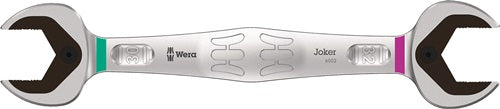 Llave de boca doble Wera | 30 x 32 mm longitud 305 mm | cromo mate | 1 pieza - 05020264001 05020264001