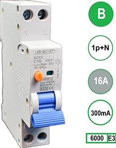 Interruttore differenziale 16a b kar 300ma 2p sep - 4518095