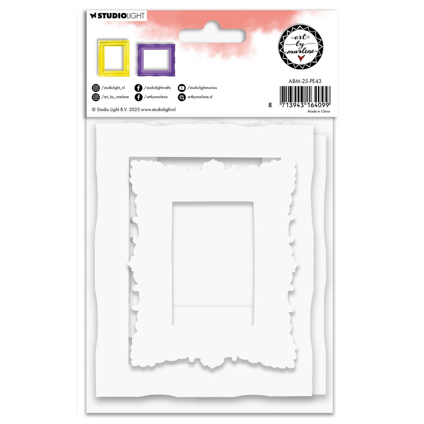 Studio light • arte di marlene elementi di carta cornici per foto
