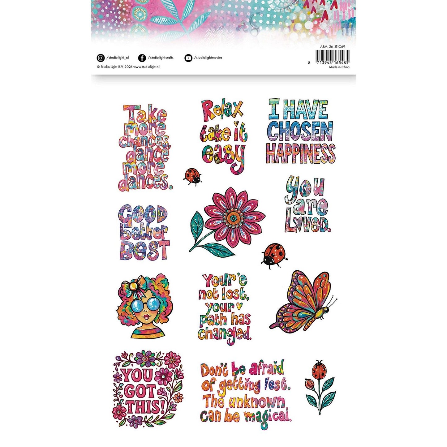 Studio light • arte di marlene adesivi quotylicious