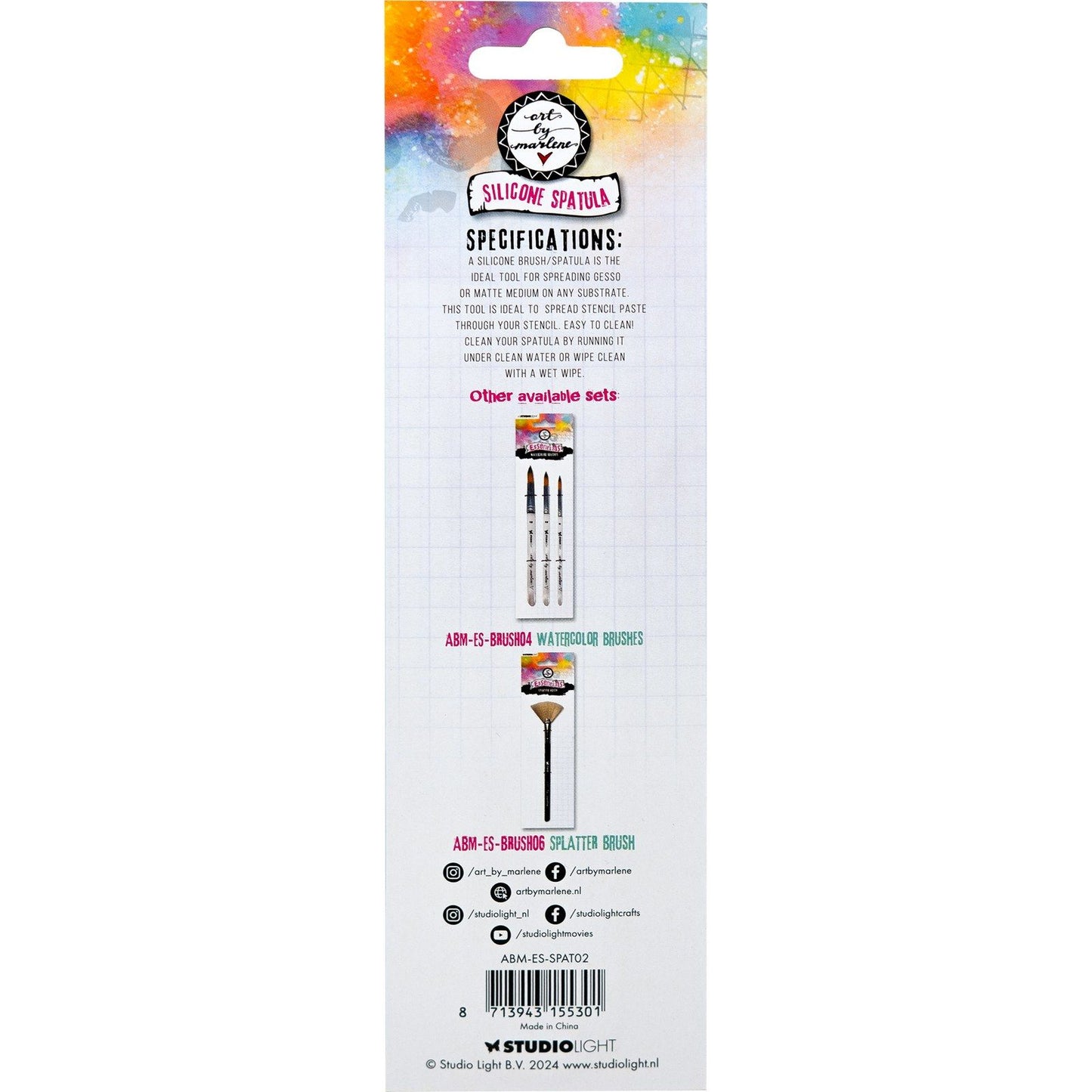 Luz de estudio • espátula de silicona Essentials