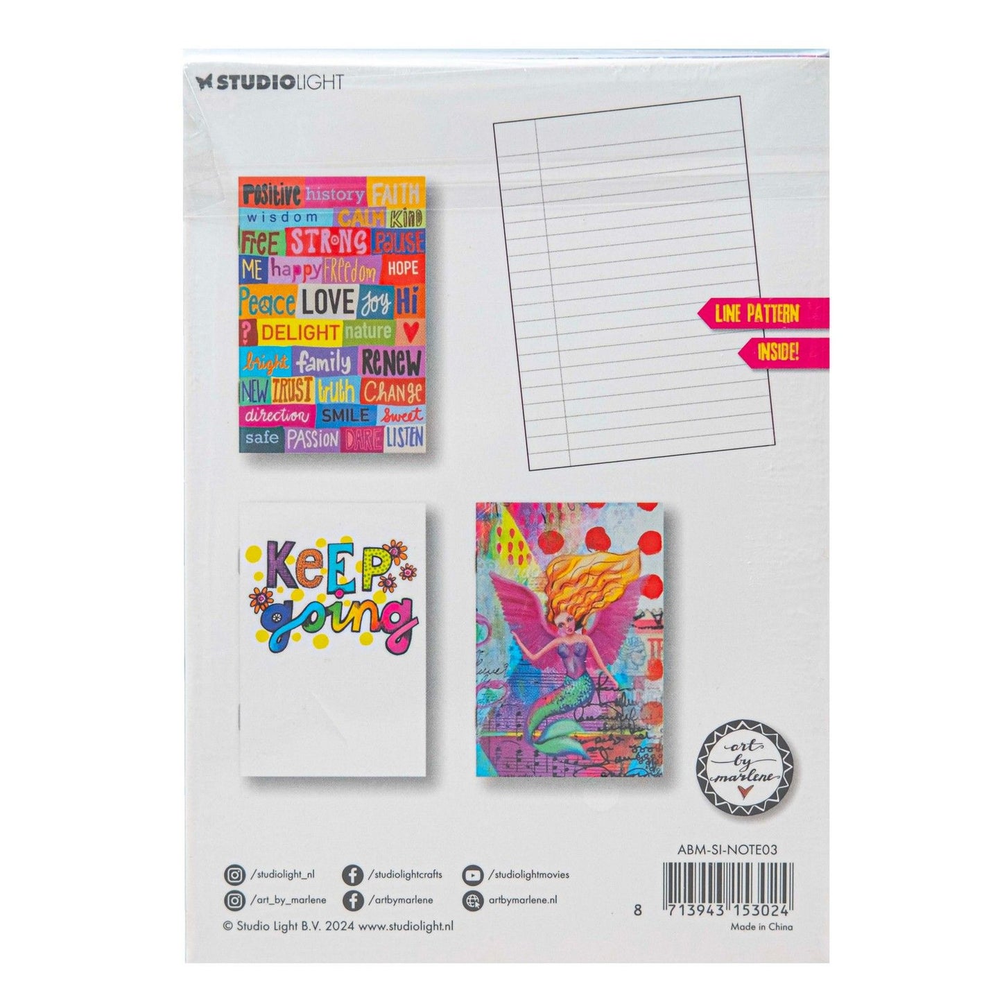 Studio light • cuadernos de la colección Signature, paquete de 3