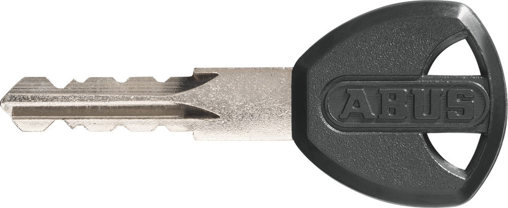 Bloqueo de la cadena de abus 1500 60 Web White - 4 mm de espesor - 60 cm - Lock de bicicleta blanca deportiva