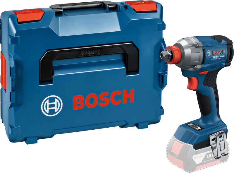 Avvitatore a percussione a batteria Bosch Blue GDX 18V-285 | escluse batterie e caricabatterie in l-boxx - 06019n2100