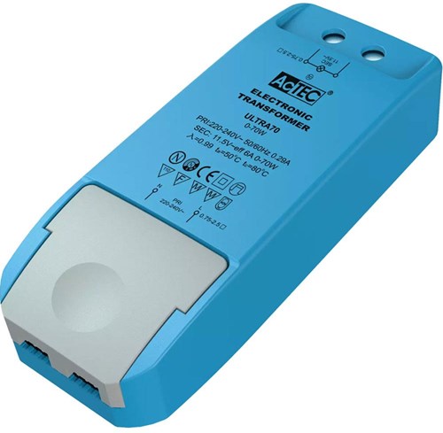 Driver LED Actec 12v 0-70w dimmerabile CA - 4379620