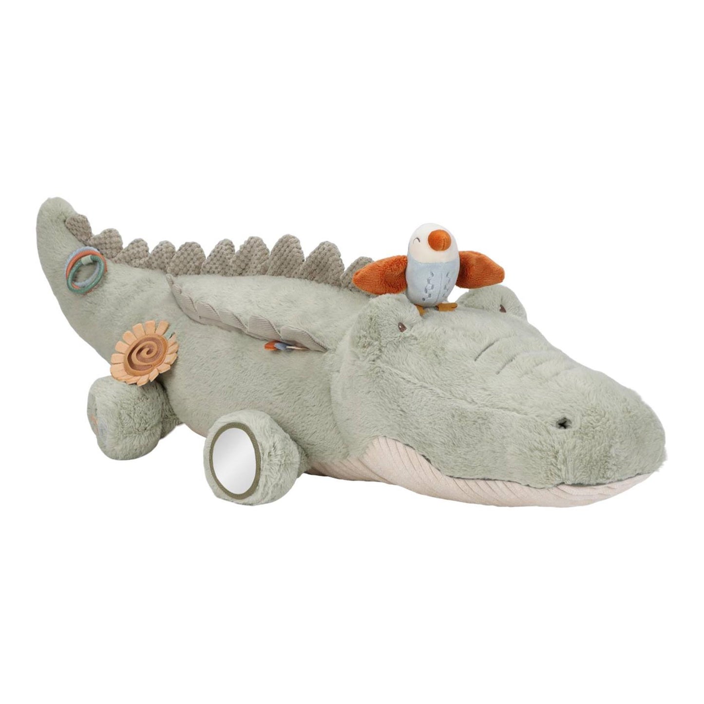 Peluche de actividad Little Dutch Safari Friends Cocodrilo XL