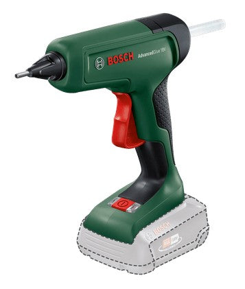 Pistola per colla a batteria Bosch Green Advanced Glue 18 V | 11 mm | 45-300mm| 200°c - 0603264800