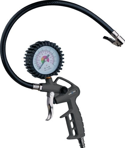 Pistola per gonfiaggio pneumatici Aerotec con manometro | non calibrato, con tappo dinamometrico | 1 pezzo - 200532 - 200532