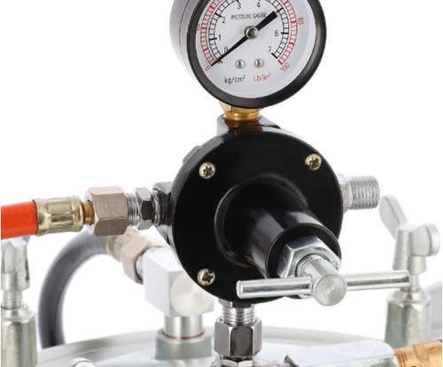 Recipiente a pressione Airpress zincato da 8,5 l + spruzzatore di vernice - 45202