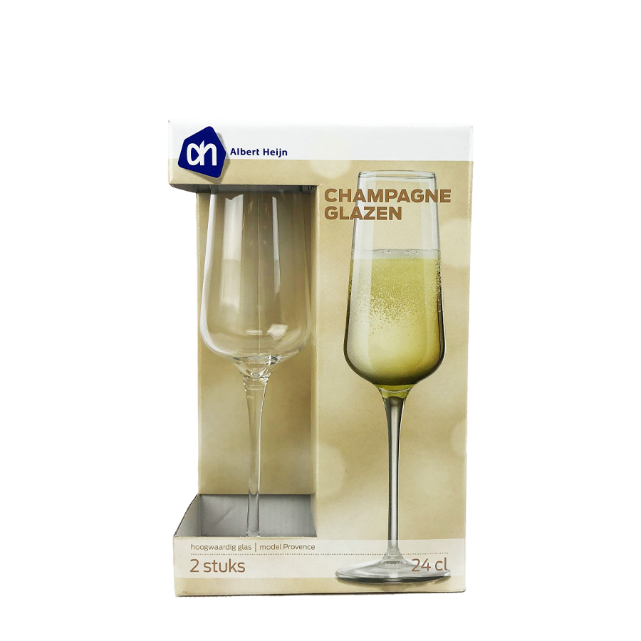 Bicchieri da champagne Provenza Albert Heijn 2 pezzi