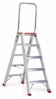 Altrex sierra escalera doble sin ascensor sdo 3 peldaños - 194403
