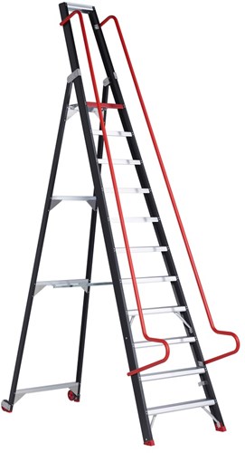 Escalera de almacén de un solo acceso Altrex taurus tme 11 - 193211