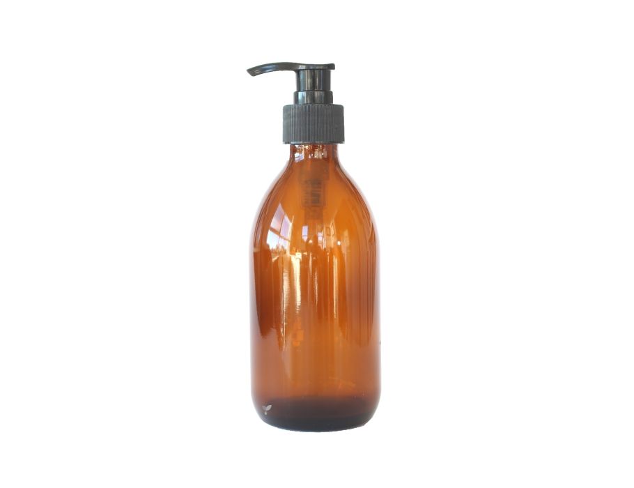 La bottiglia a campana per pompa in vetro di La Droguerie Ecologique da 300 ml