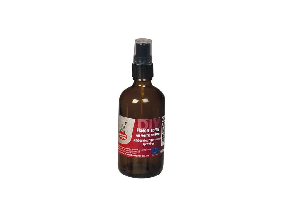 LA Droguerie Ecologique Glass Spray Bottle 100ml Amber