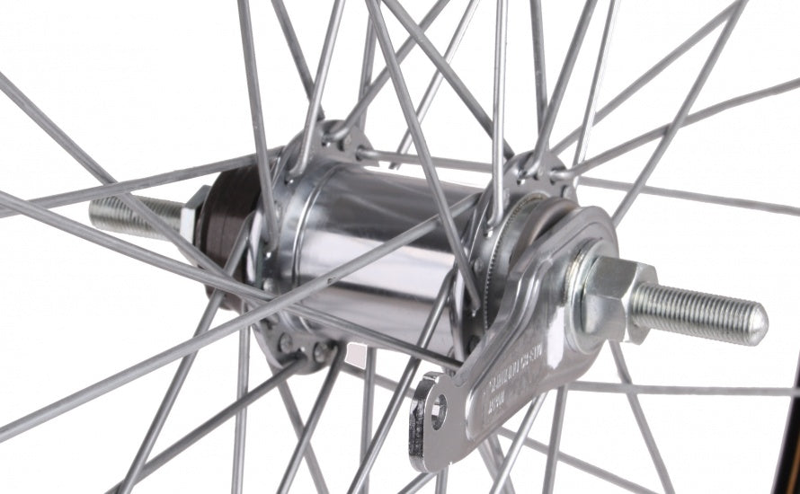 Rueda trasera de Shimano 28x1 1 2 Negro, Retirar, Spaak 13, Westwood Perfil Rim de aluminio
