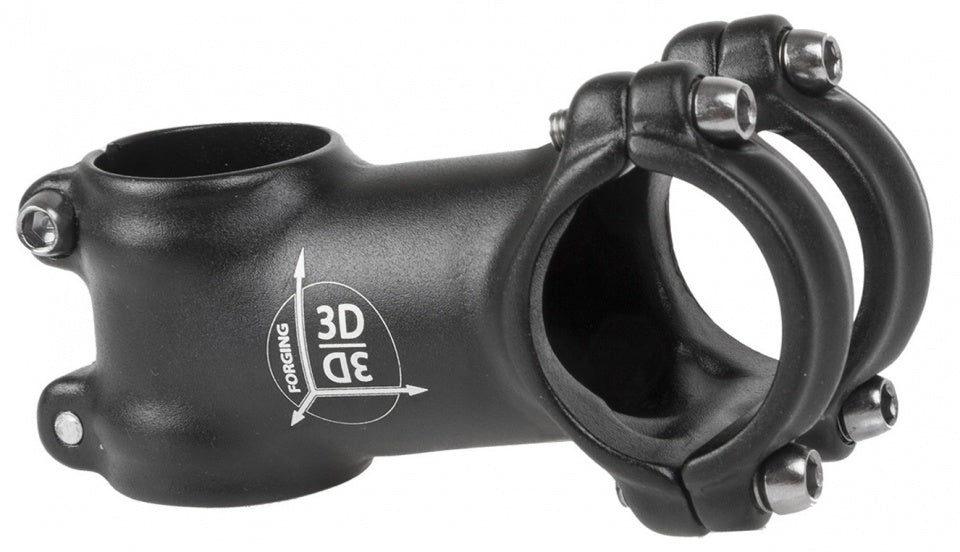 Edificio delantero del vástago fijo 28.57 70 31.8 mm Negro