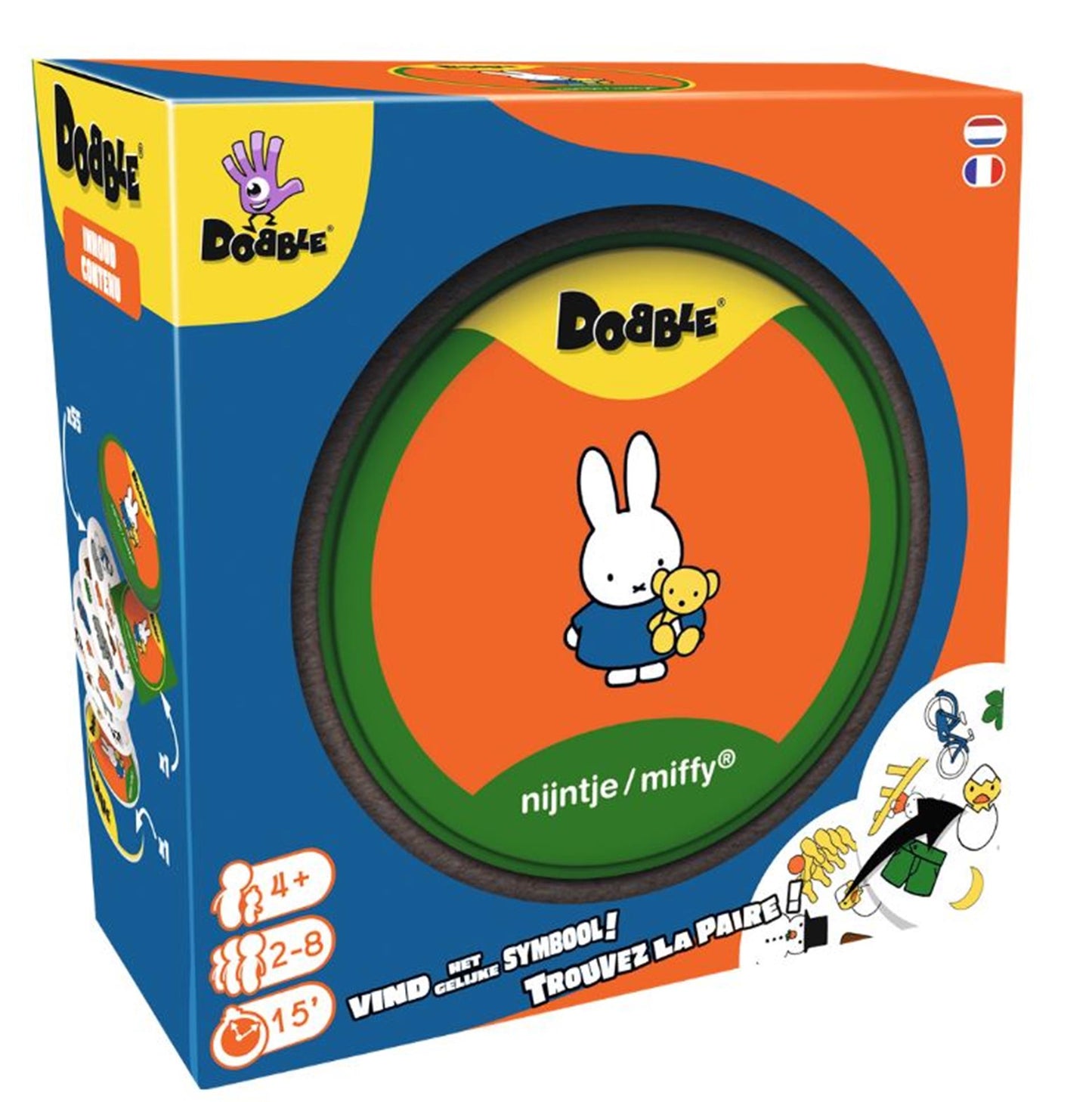 Gioco di carte Miffy Dobble